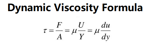 Dynamic Viscosity Formula