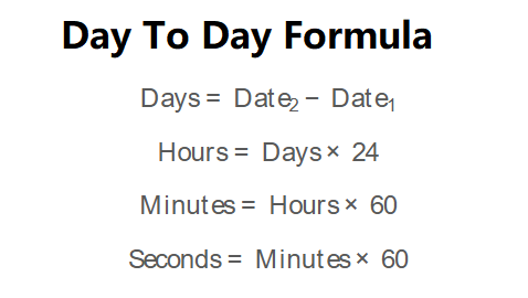 Day to Day Formula