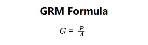 Gross Rent Multiplier Formula