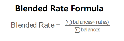 Blended Rate Formula