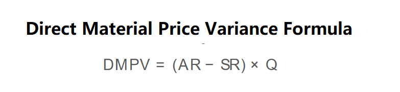 Direct Material Price Variance Formula