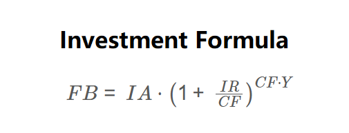 Investment Formula