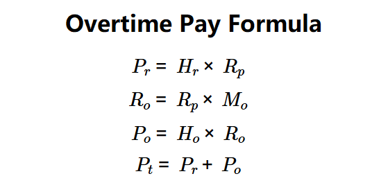 Overtime Pay Formula