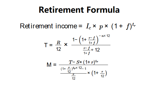 Retirement Formula
