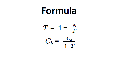Reverse After-Tax Cost of Debt Formula