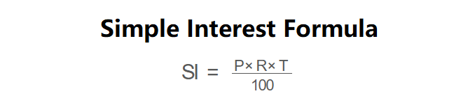 Simple Interest Formula