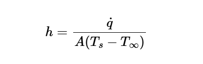Convection Heat Transfer Coefficient