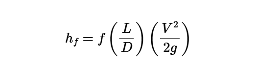 Head Loss Due to Friction