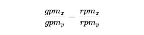 Pump Laws Capacity