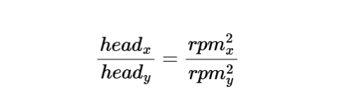 Pump Laws Head