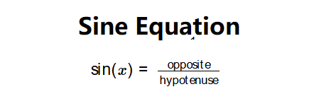 Sine Equation