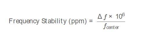 Hz to PPM Formula