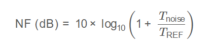 Noise Temperature to Noise Figure Formula