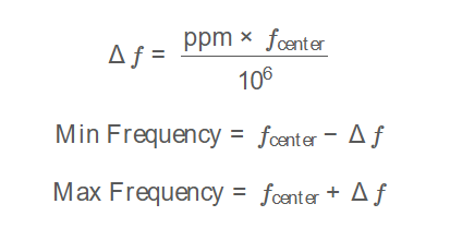 PPM to Hz Formula