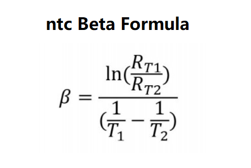 NTC Thermistor Beta Formula