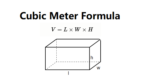 Cubic Meter Volume Formula