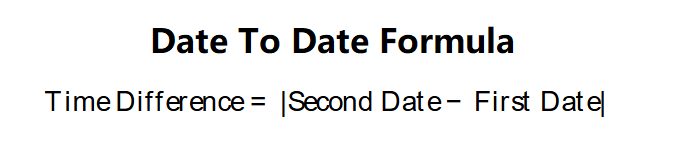 Date to Date Formula