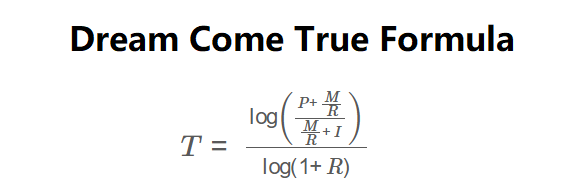Dream Come True Formula