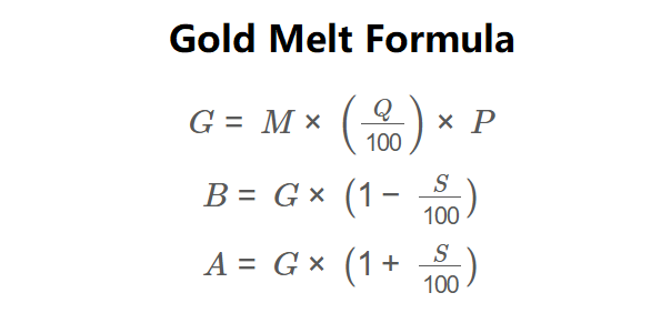 Gold Melt Formula