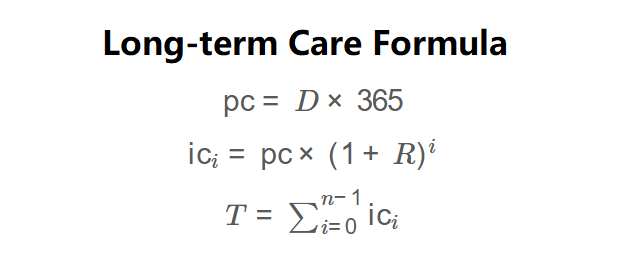 Long-Term Care Formula