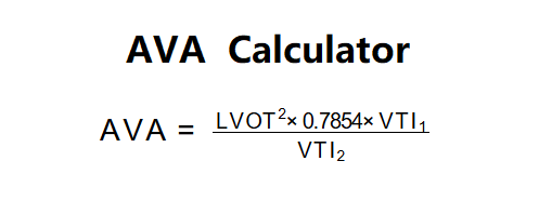 Aortic Valve Area Calculator