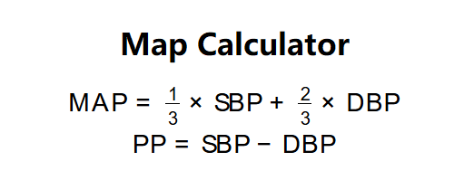 Mean Arterial Pressure Calculator