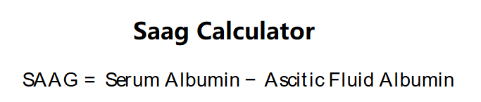 SAAG Calculator