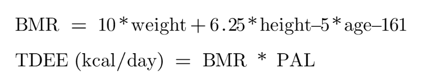 TDEE Calculator